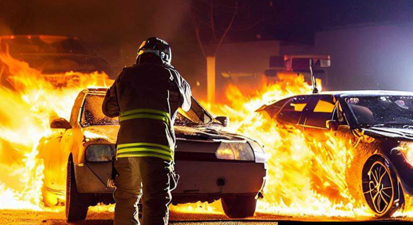 Prevenzione incendi - uso dispositivi spegnimento e soccorso stradale